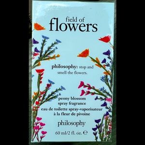 Philosophy Field of Flowers Peony Blossom Spray Fragrance EDT New in Box 2 fl oz